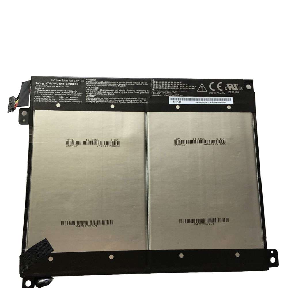 7.6V 31Wh/3970mAh C21N1418 Tablet Battery for Asus Transformer T300CHI Serie 12.5" 0B200-00570400