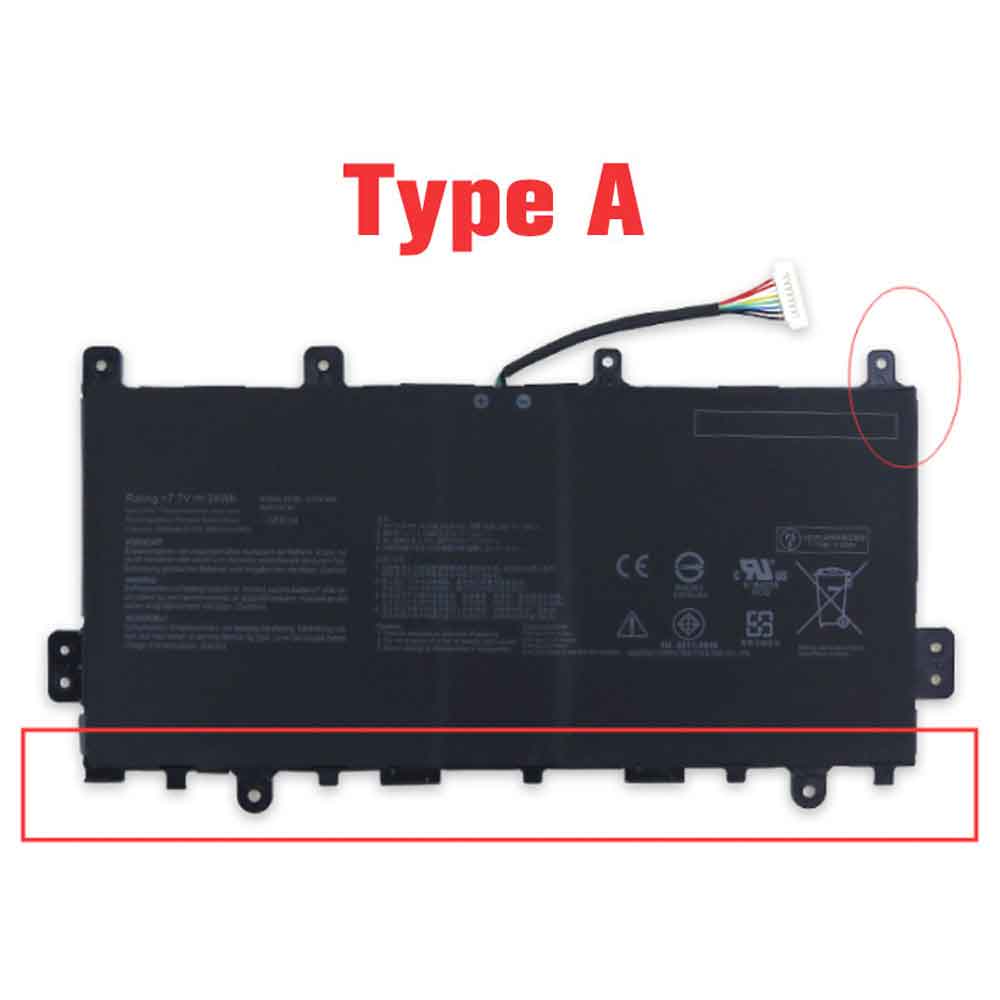 7.7V 4800mAh/38WH C21N1808 Laptop Battery for Asus Chromebook C523NA C523NA-DH02 C423NA-DH02