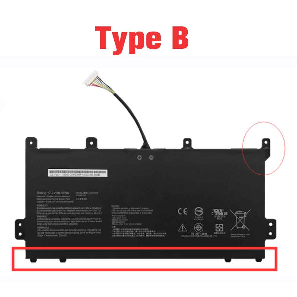 7.7V 38Wh C21N1808 Laptop Battery for Asus Chromebook C523NA C523NA-IH24T C423NA C423NA-BZ