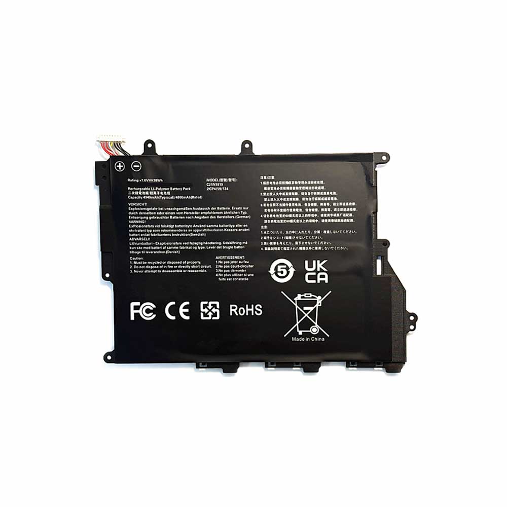 7.7V 4800mAh C21N1819 Laptop Battery for Asus C21N1819-1