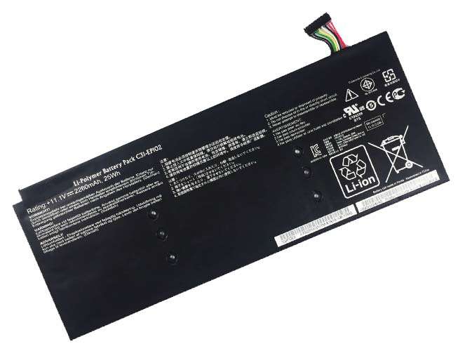 11.1V 2260mAh/25WH/3Cell ASUS Eee 

Pad Slider EP102  Replacement Battery