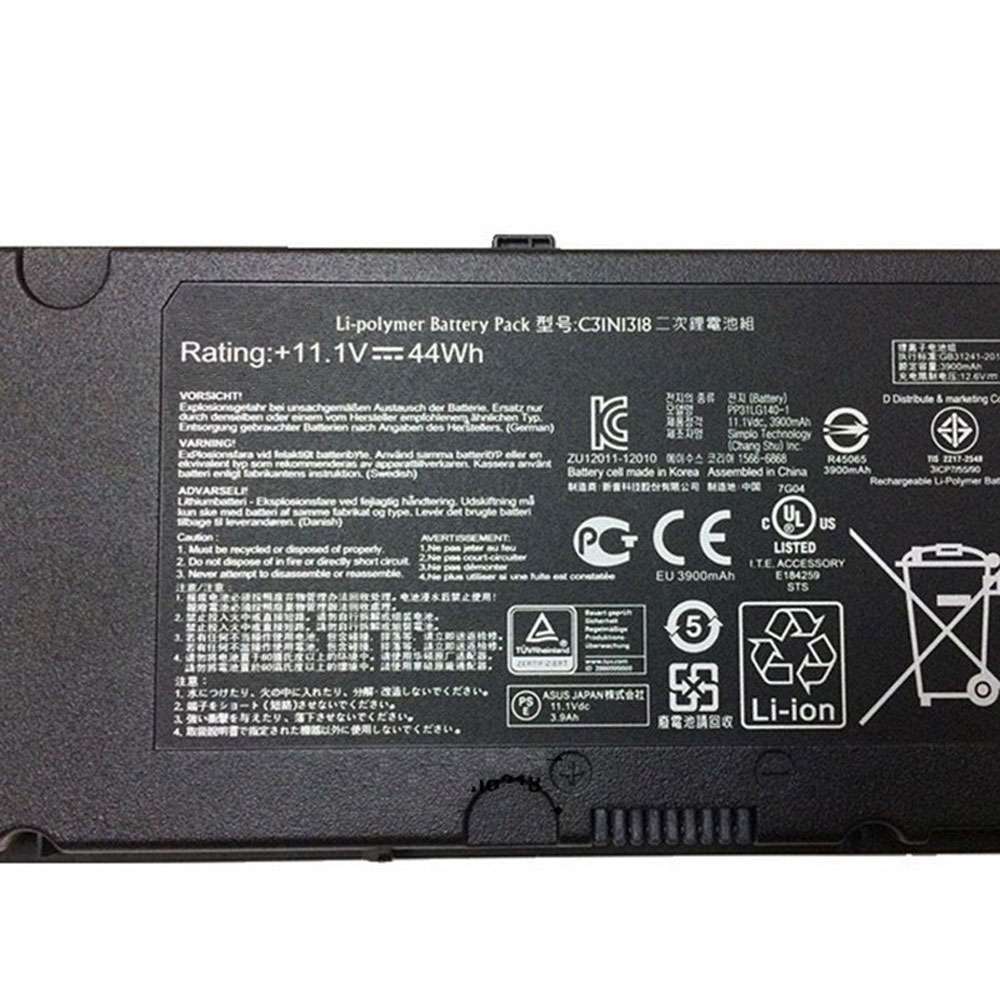 Asus Pro Essential PU301 PU301LA PU301LA-RO064G battery