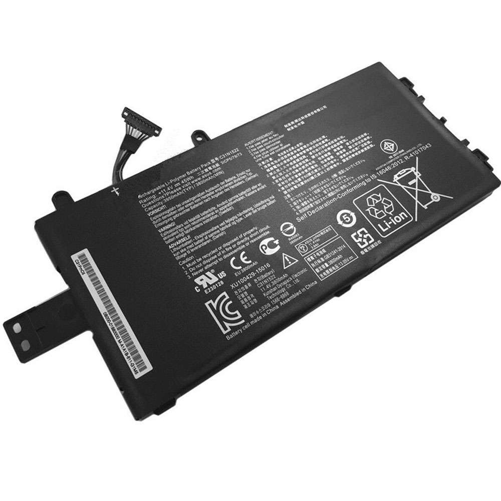 11.4V 45Wh C31N1522 Laptop Battery for ASUS Q553U N593UB N593UB-1A Series