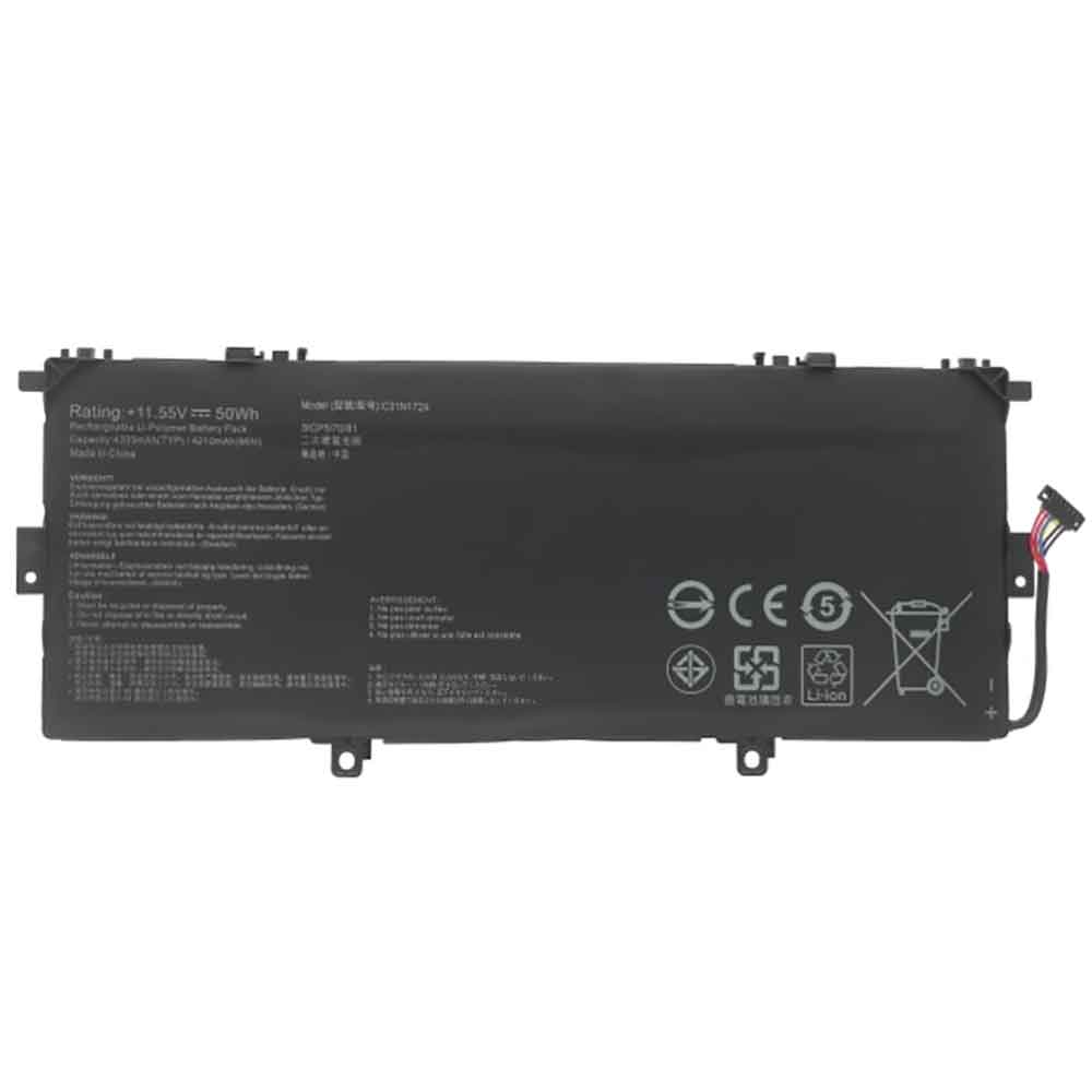 11.55V 4335mAh C31N1724 Laptop Battery for Asus UX331F UX331FAL UX331U UX331UAL
