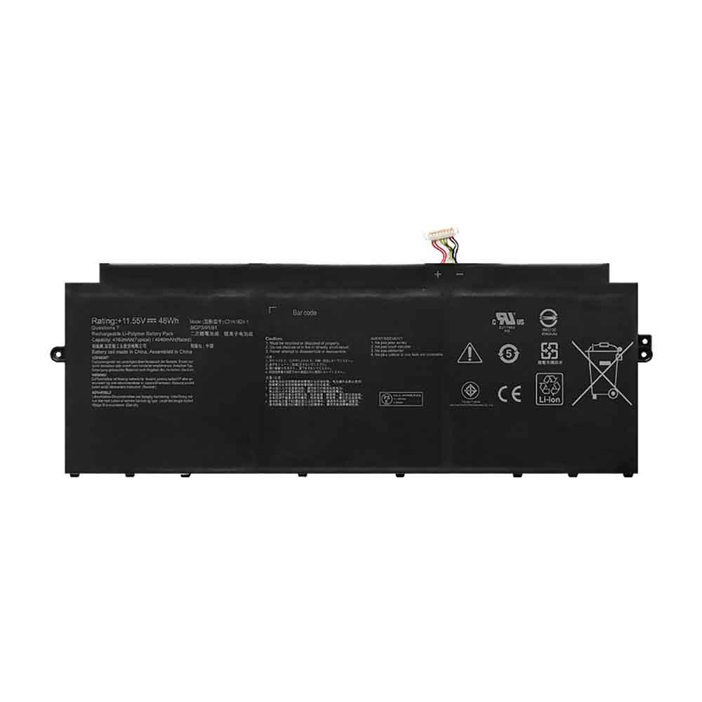 11.55V 48Wh C31N1824 Laptop Battery for Asus Chromebook C433T C425TA