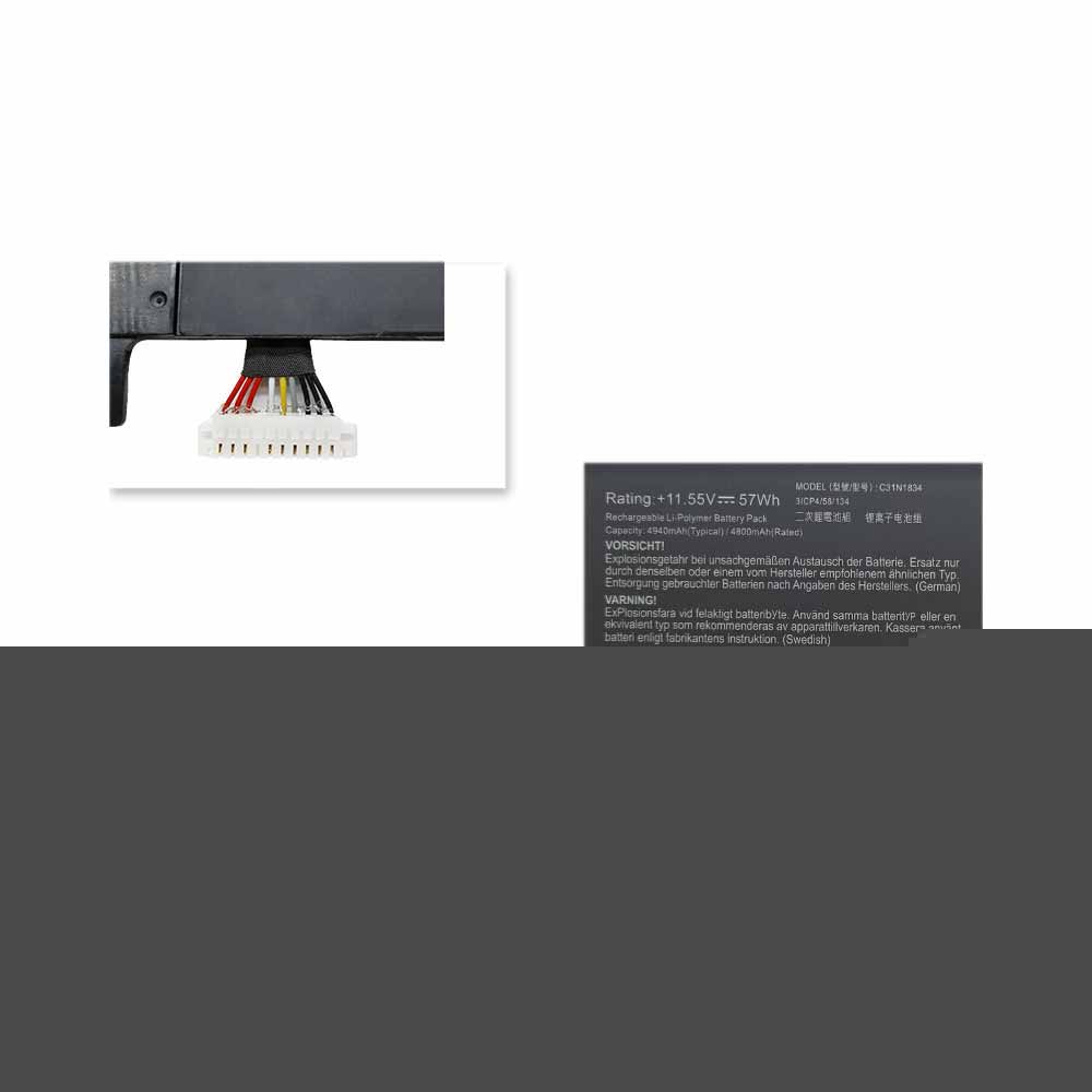 ASUS ProArt StudioBook 17 H700GV W700G2T W700G3T battery