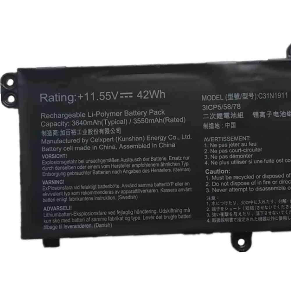 Asus VivoBook Flip X421EA X421EP X421FF battery