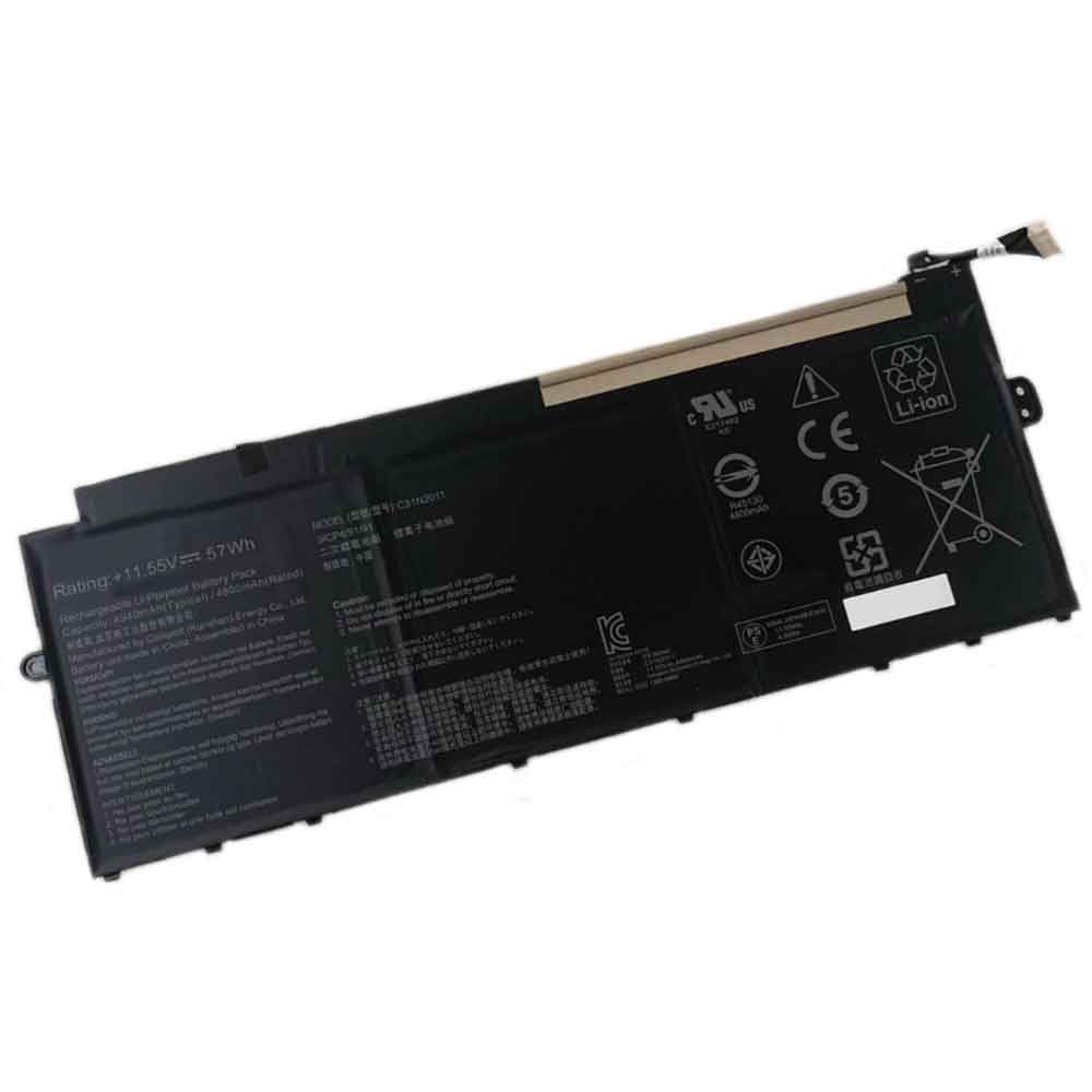 11.55V 4940mAh C31N2011 Laptop Battery for Asus Chromebook C536EA-BI3T3