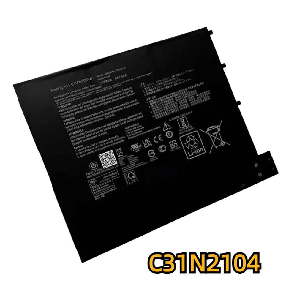 11.61V 4311mAh Asus T3300K Soft Keyboard Replacement Battery