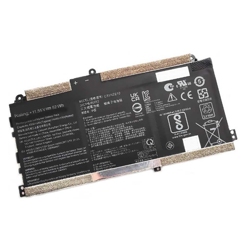 11.55V 4550mAh C31N2210 Laptop Battery for Asus ExpertBook B2 Flip B2402FVA B2402CVA