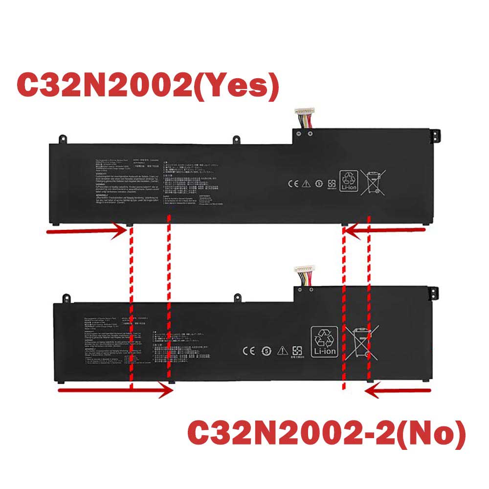 11.55V 8380 mAh/96Wh C32N2002 Laptop Battery for Asus ZenBookPro15 UX535LH