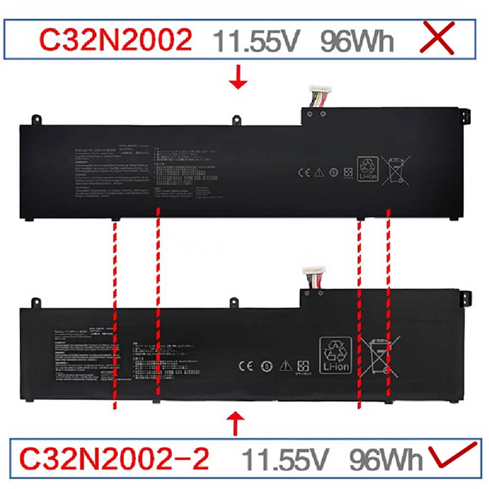Asus ZenBookPro15 UX535LH battery