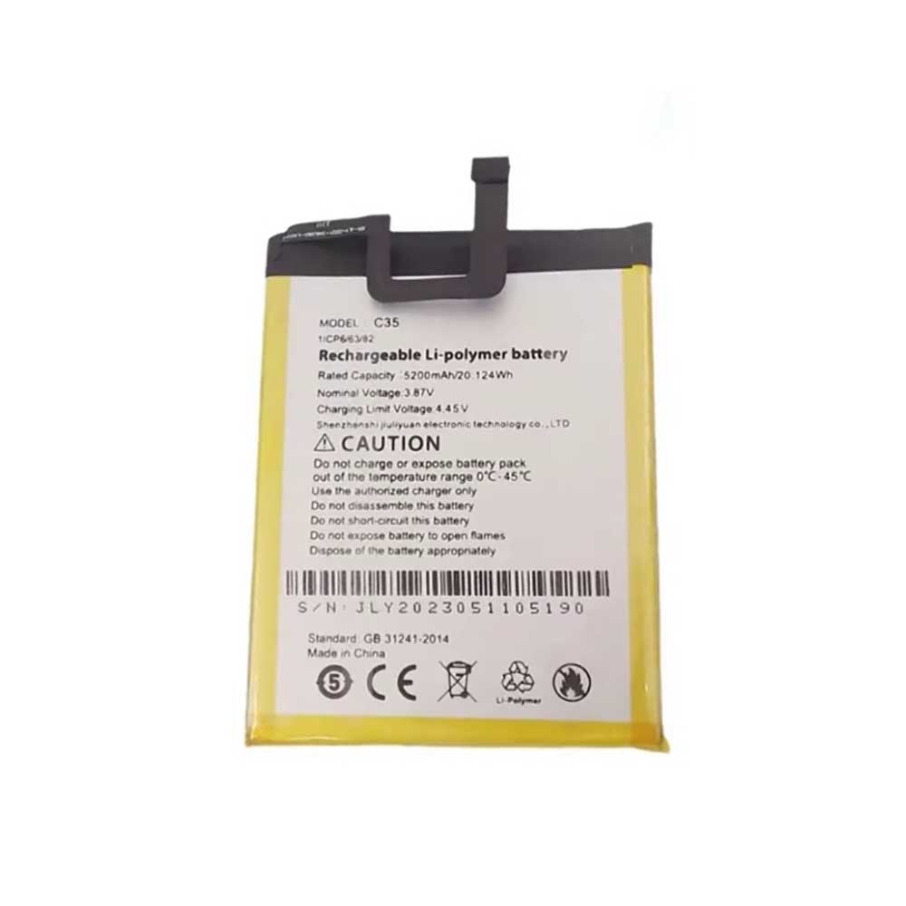 3.87V 5200mAh C35 Smartphone Battery for Cubot P80