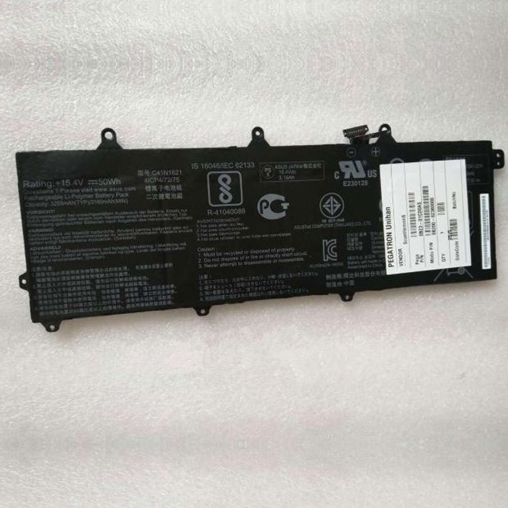 15.4V 3255mAh/50WH C41N1621 Laptop Battery for ASUS C41PKC5