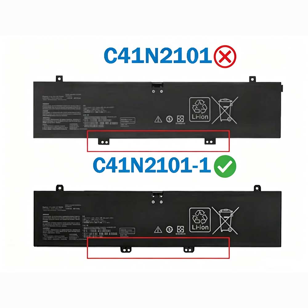 15.48V 4920mAh C41N2101-1 Laptop Battery for Asus ROG Zephyrus G14 ZenBook PRO 17