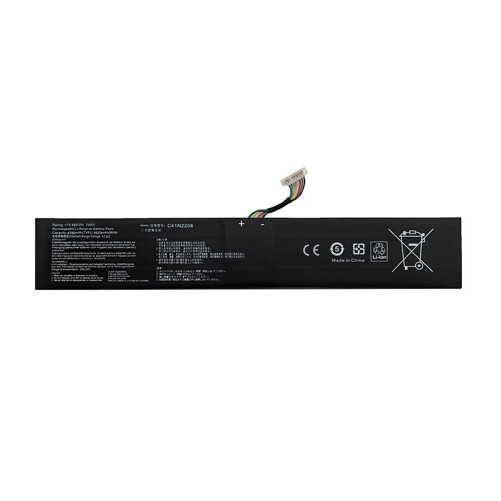 15.48V 4650mAh C41N2208 Game Console Battery for Asus RC71L Gaming Handheld
