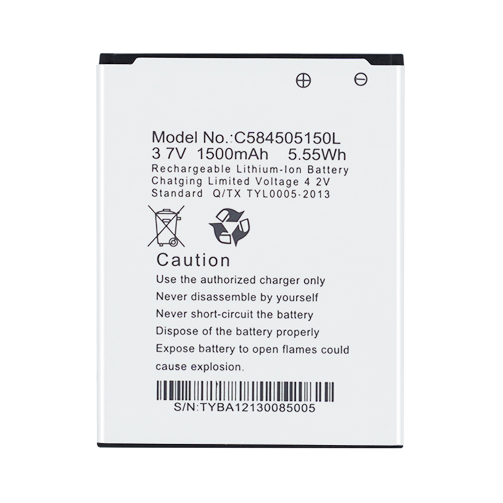 3.7V/4.2V 1300mAh/5.55WH BLU Star 4.0 S410 S410a Replacement Battery