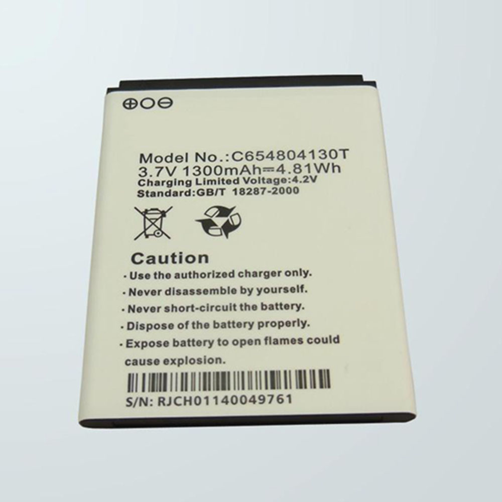 3.7V/4.2V 1300mAh/4.81WH BLU DASH 3.5 D170 Replacement Battery
