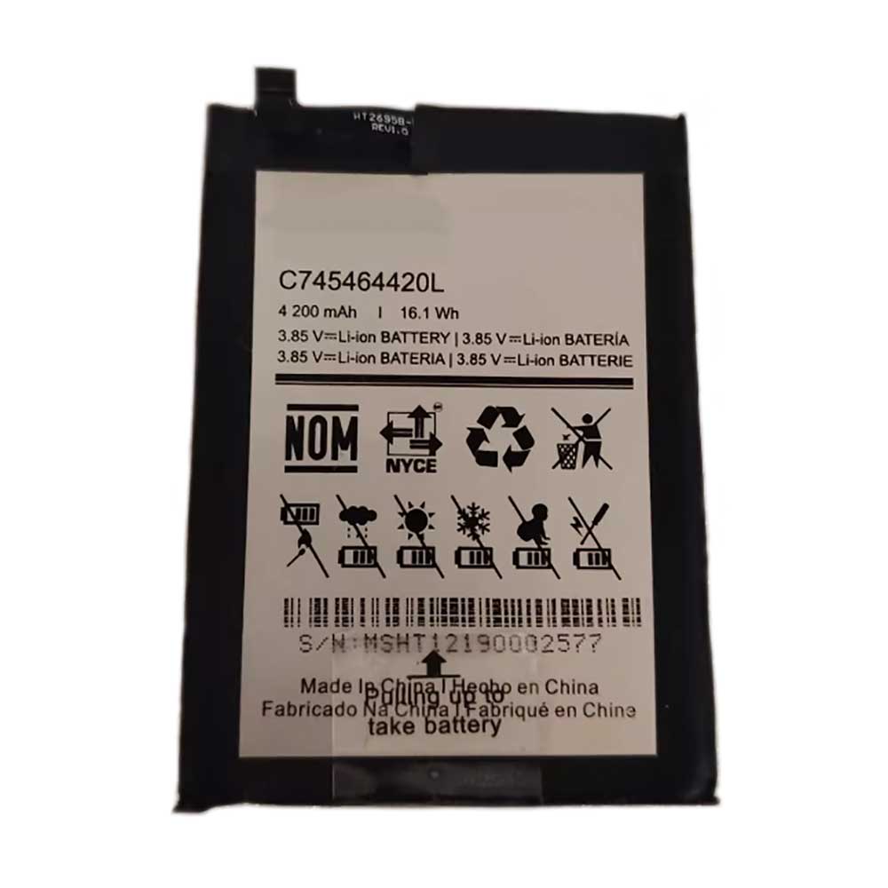 3.85V 4200mAh C745464420L Smartphone Battery for BLU Tank Extreme