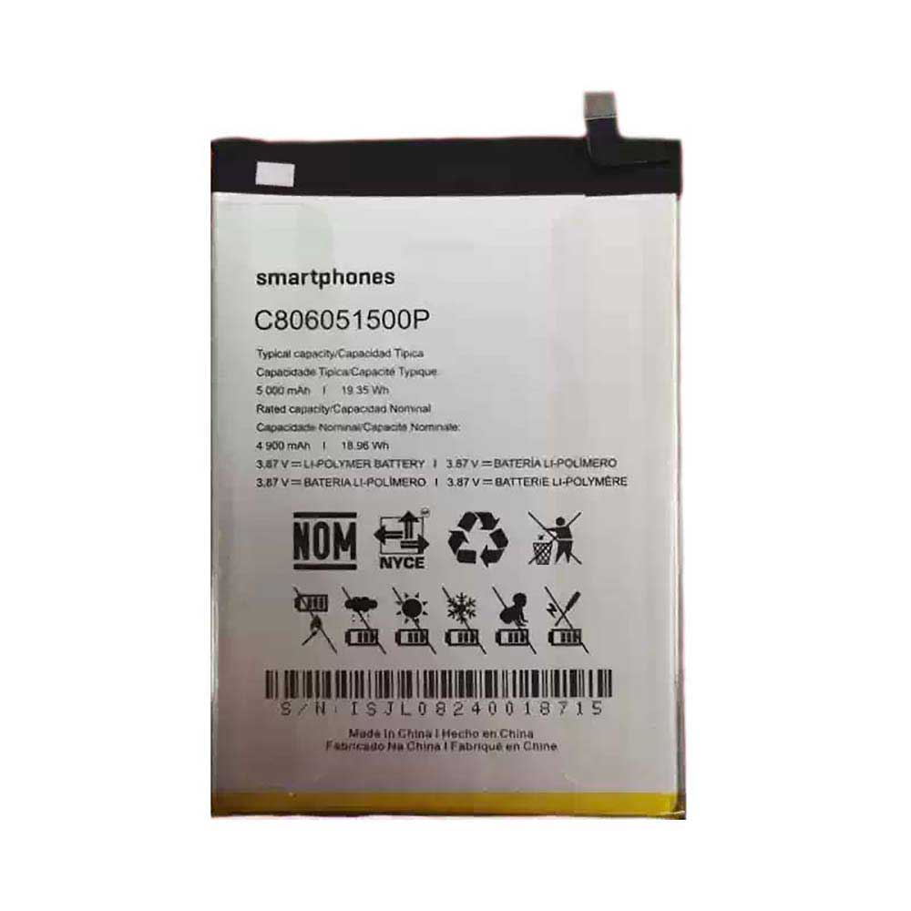 3.87V 5000mAh C806051500P Smartphone Battery for BLU C806051500P