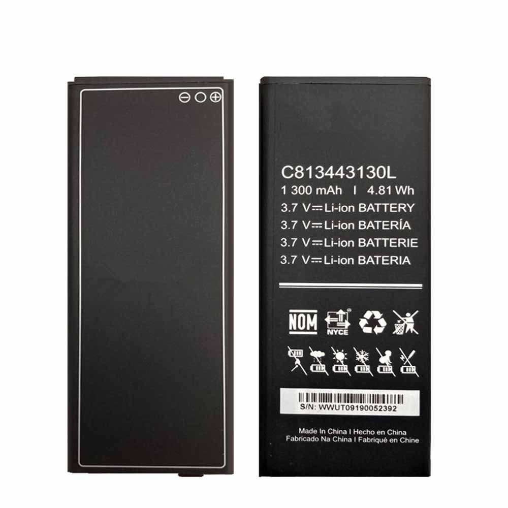 3.7V/4.25V 1300mAh C813443130L Smartphone Battery for BLU A4 2019 A401U