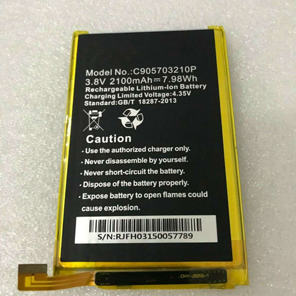 3.8V/4.35V 2100mAh/7.98WH BLU Studio X D750U D750L Replacement Battery