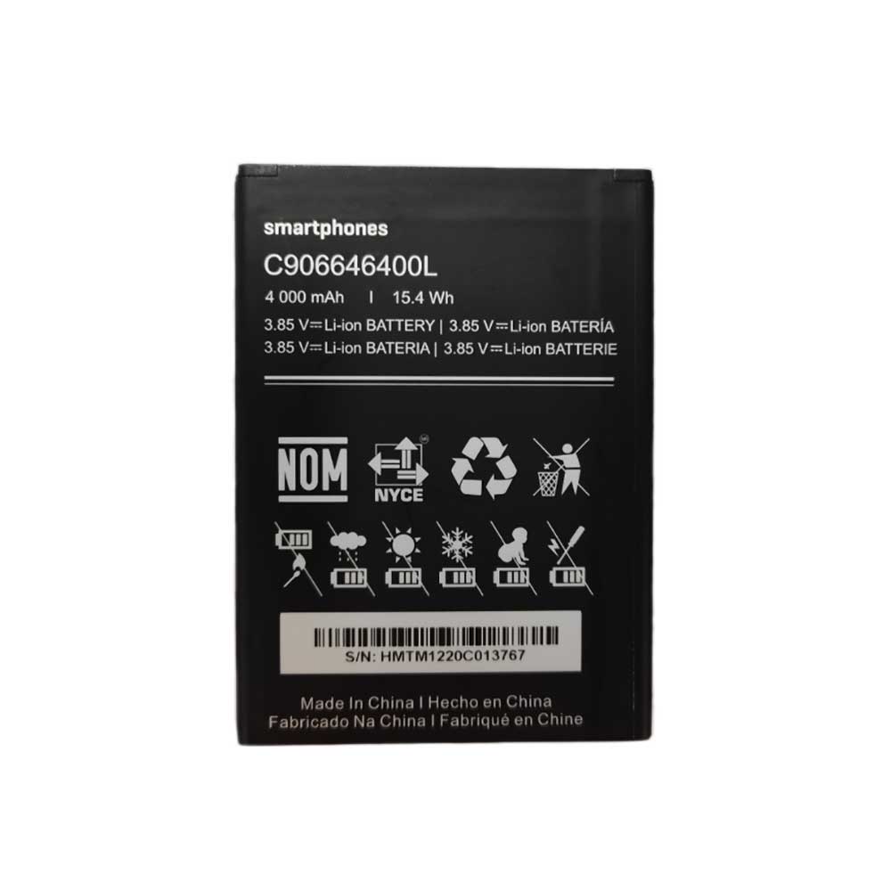 3.85V 4000mAh C906646400L Smartphone Battery for BLU C906646400L