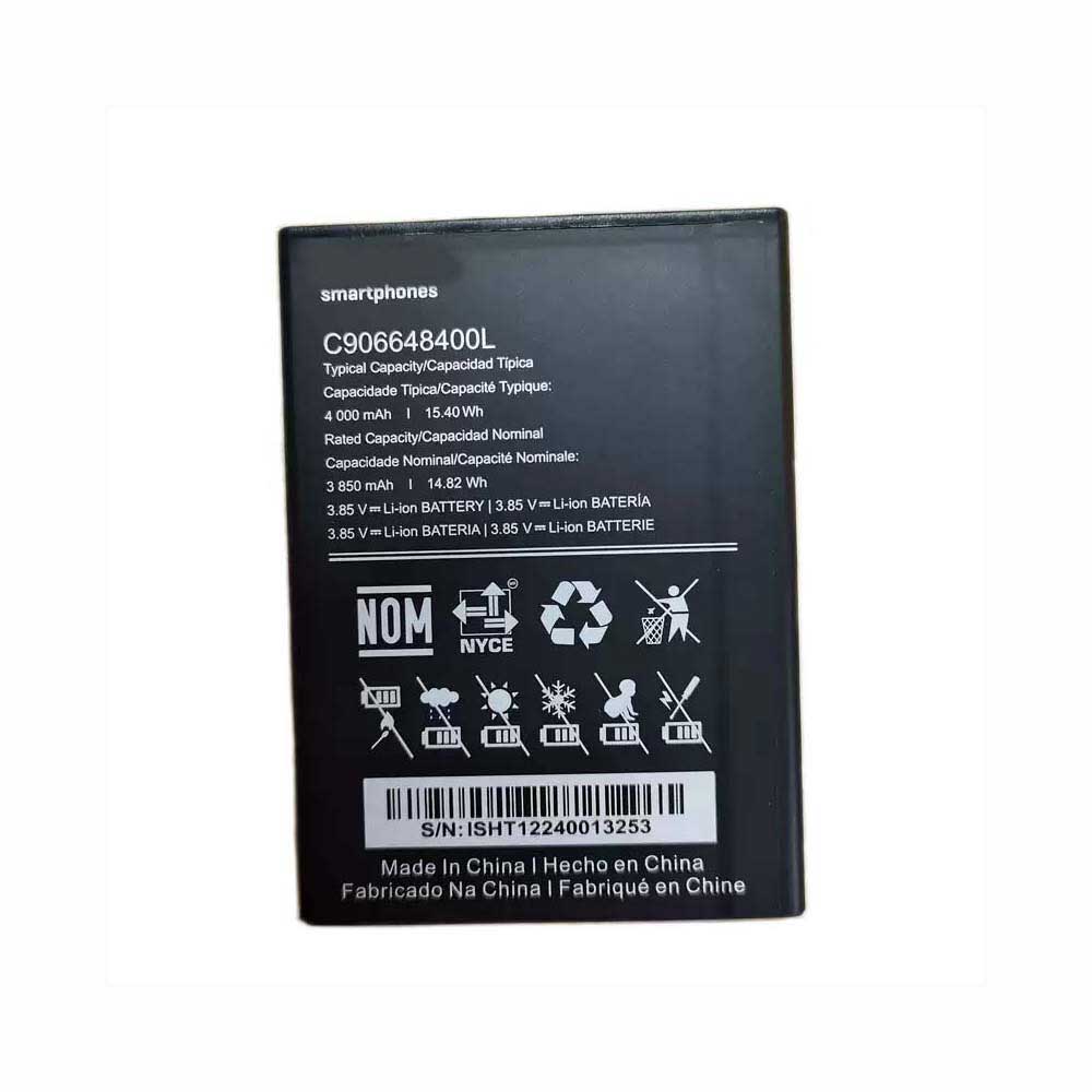 3.85V 4000mAh C906648400L Smartphone Battery for BLU G44 G0970WW