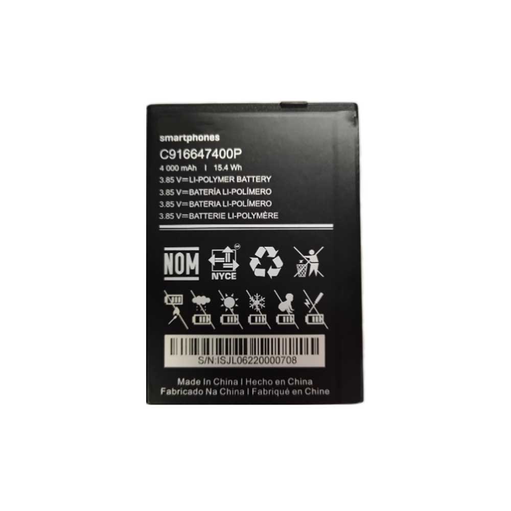 3.85V 4000mAh C916647400P Smartphone Battery for BLU C916647400P