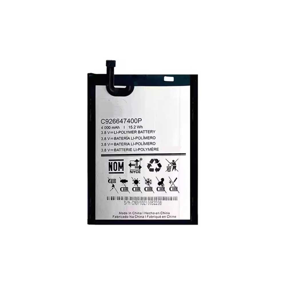 3.8V 4000mAh C926647400P Smartphone Battery for BLU C926647400P