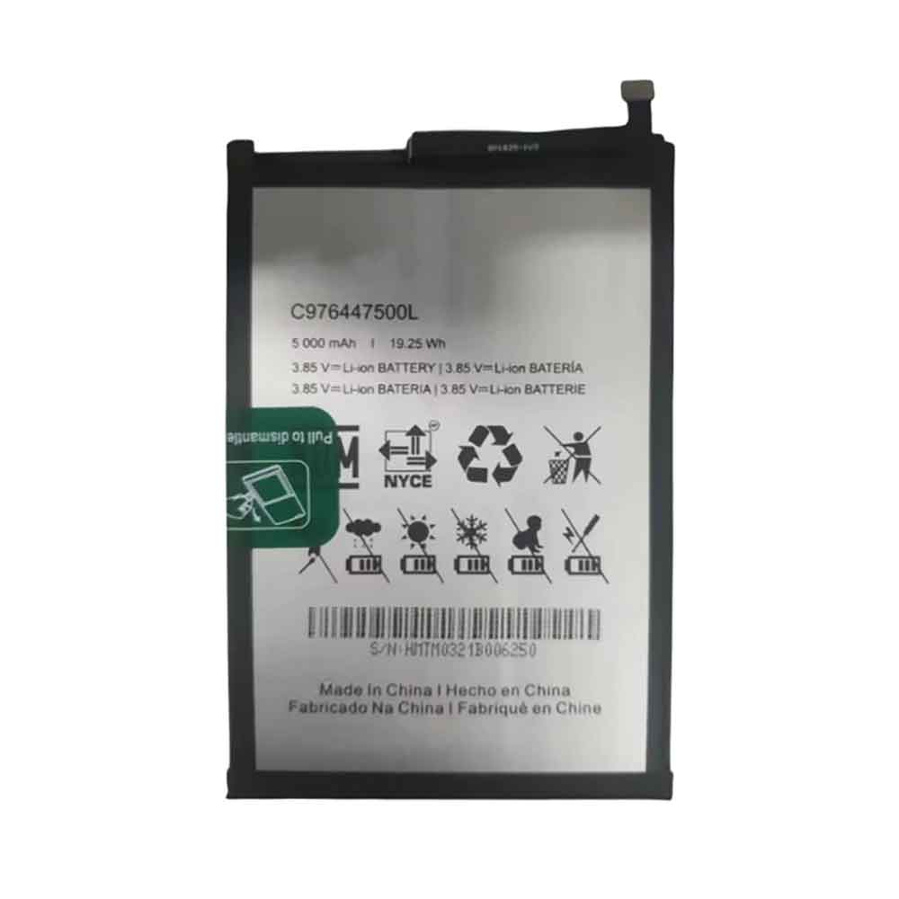 3.85V 5000mAh C976447500L Smartphone Battery for BLU G71 G0430WW