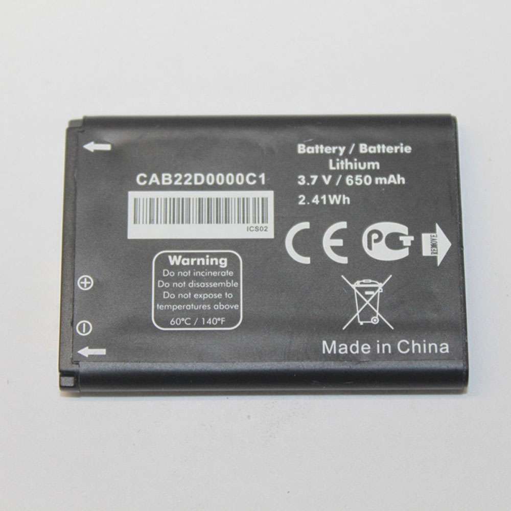 ALCATEL CAB22D0000C1 CAB0400000C1  CAB22D0000C battery