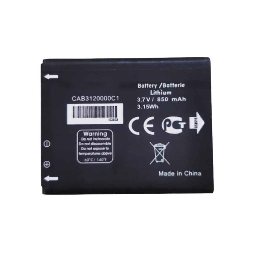3.7V 850mah/3.15Wh Alcatel  510A OT-800 OT-880a OT-710D 768T Replacement Battery