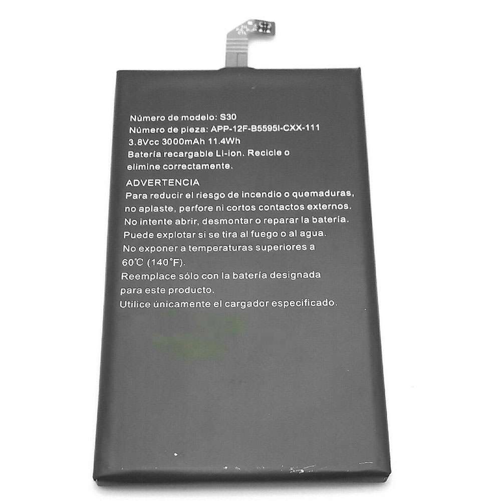 3.8V/4.35V 3000mah/11.4WH CAT S30 Replacement Battery