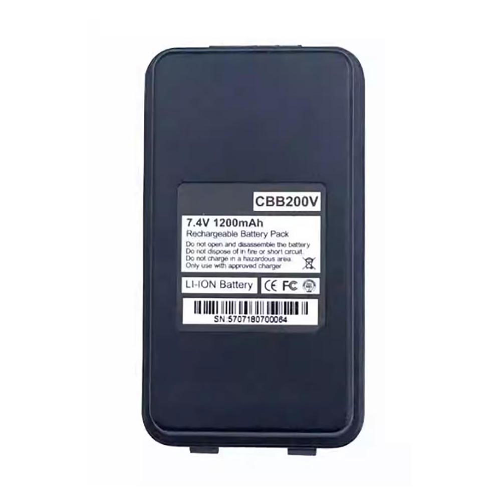 7.4V 1200mAh CBB200V Radio Communication Battery for OCEAN ONE A200V