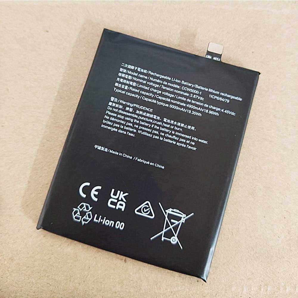 3.87V 4900mAh CCW5000-1 Smartphone Battery for Caterpillar Cat S75