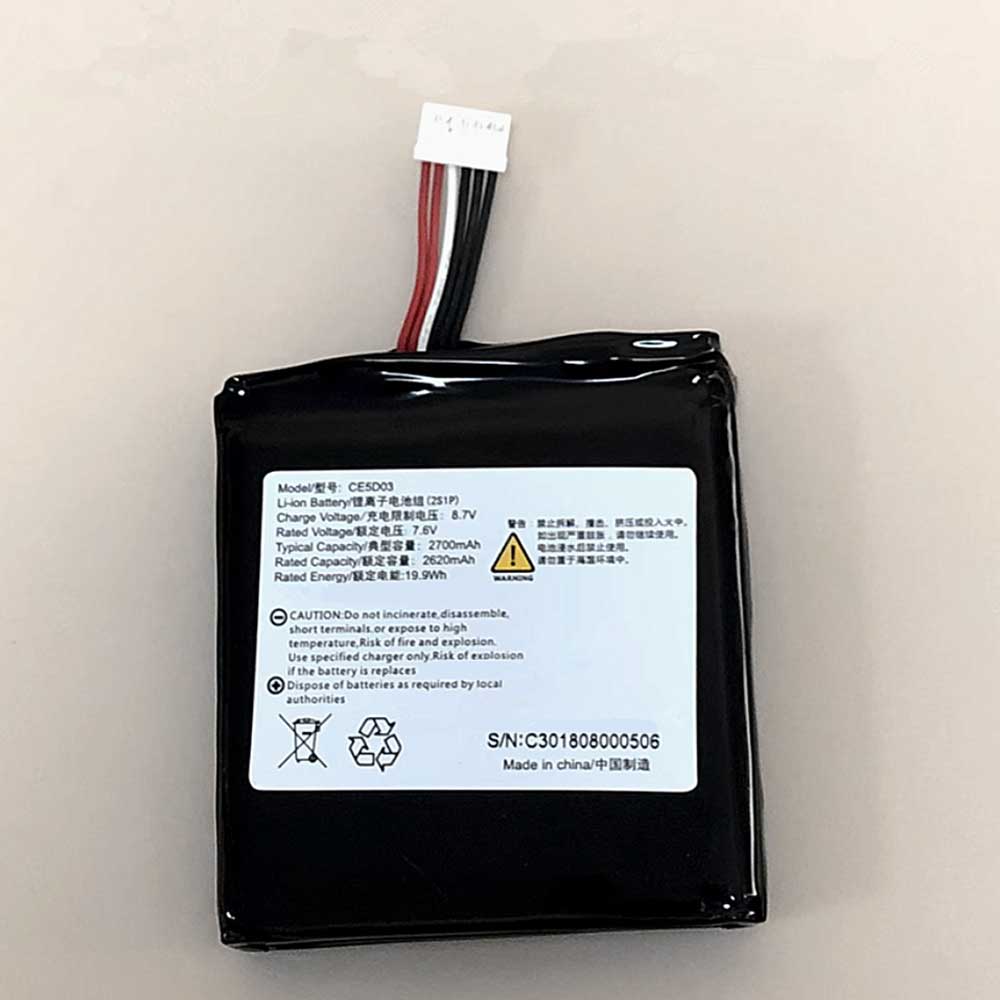 7.6V 3000mAh CE5D03 Electronic Batteries for JmGO M6