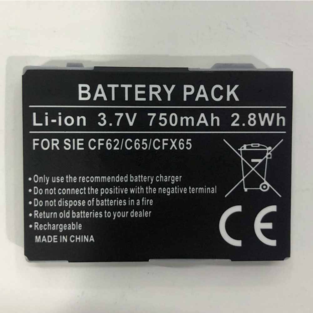 3.7V 750mAh/2.8WH CFX65 Smartphone Battery for Siemens C75 C81 CF62 CF62T CF63 CF65 CF75 CT66