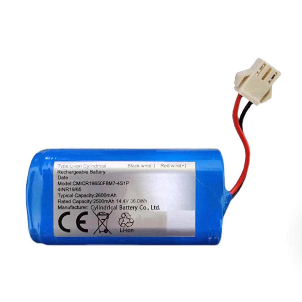 14.4V 2500mAh CMICR18650F8M7-4S1P Vacuum Robot Battery for COHN BFG-WSQ ICR18650-26J-4S1P