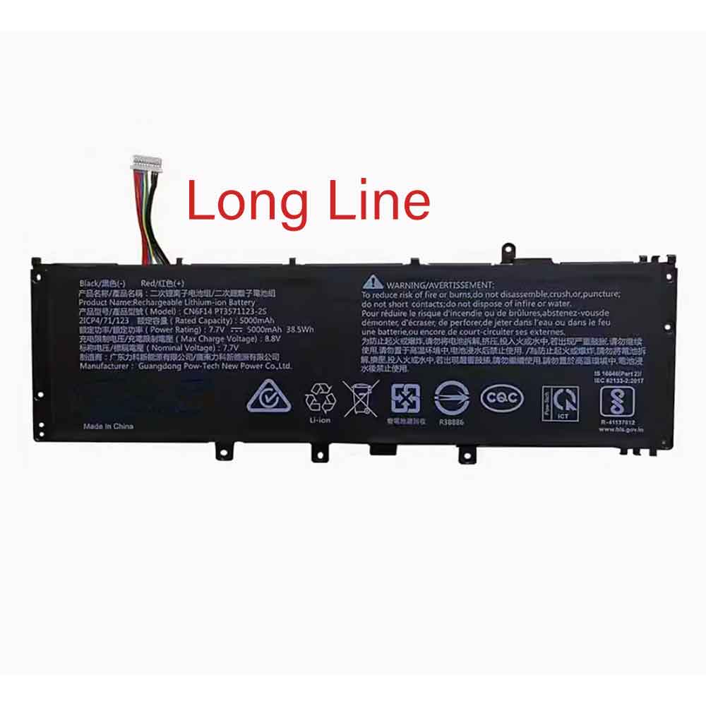 7.7V 5000mAh Avita NS14A5 CNF541-BB Replacement Battery