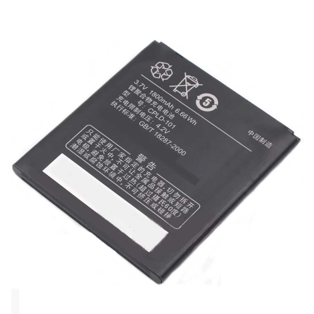 3.7V 1800mAh CPLD-101 Smartphone Battery for Coolpad CPLD-101