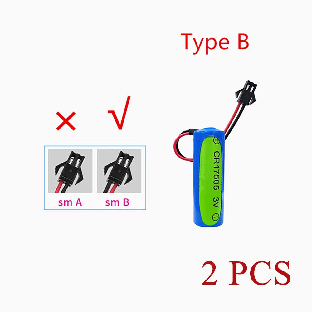 3V 2800mAh Huiderui CR17505(SM-B) Replacement Battery
