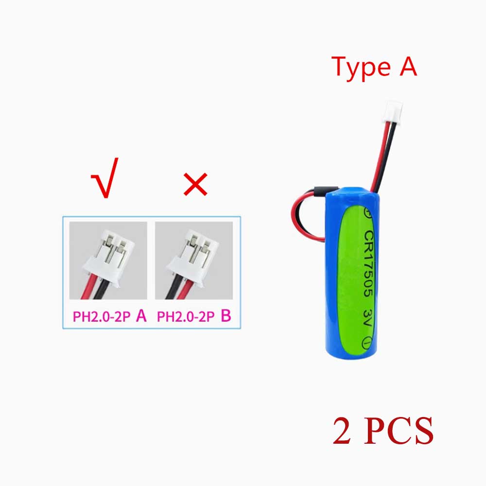 3V 2800mAh Huiderui CR17505(XH2.0-A) Replacement Battery