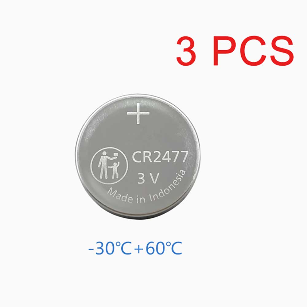 3V 1000mAh CR2477 Button Cell Battery for Panasonic Renata Swiss 3V
