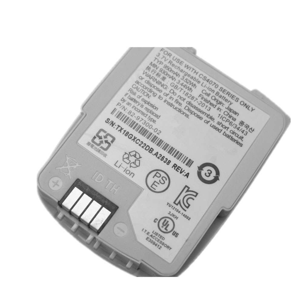 3.7V 950mah/3.52Wh SYMBOL 82-97300-01 82-97300-02 ZEBRA Replacement Battery