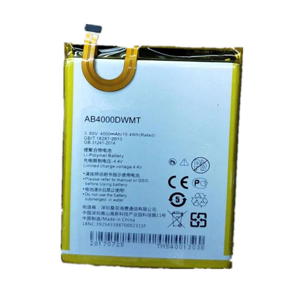 3.85V/4.4V 4000mAh/15.4WH PHILIPS CTX596 Replacement Battery