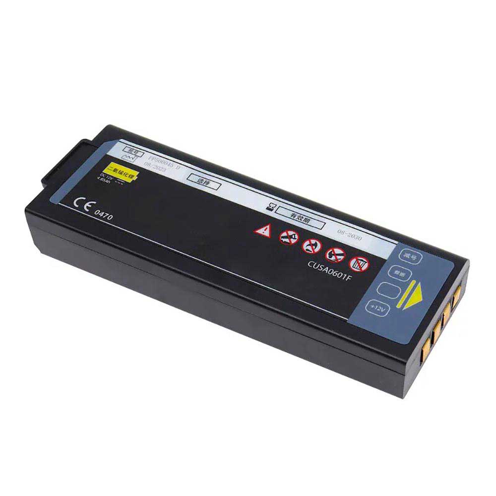 12V 4.65Ah CUSA0601F Medical Battery for CU Medical iPAD NF1200 Capacidad 200 Choques