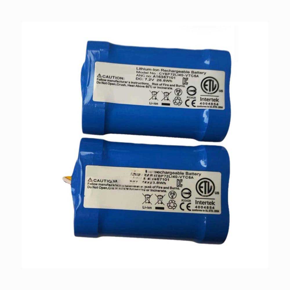 7.2V 28.8Wh CYBP72LI40-VTC6A Vacuum Robot Battery for Electrolux PI92