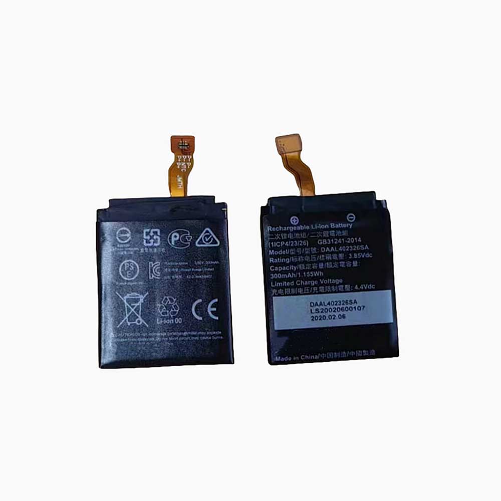 3.85V 300mAh DAAL402326SA Smart Watch Battery for Apack DAAL402326SA