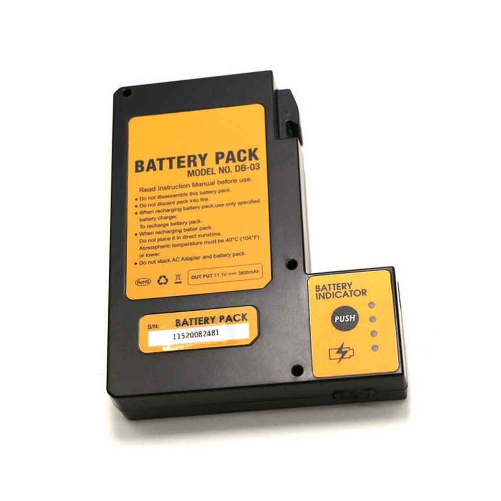 11.1V 3800mAh DB-03 Power Tool Battery for Darkhorse H9 D21 Optical Fiber Fusion Splicer